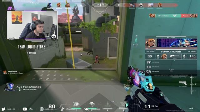 LIQUID NATS MAIN CYPHER GAMEPLAY ON FRACTURE! [ VALORANT PRO REPLAYS ] смотреть онлайн