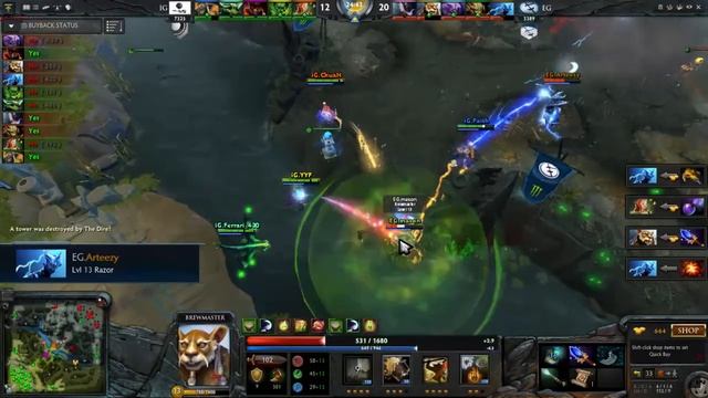 Sick IG vs EG Bo3 Series #1 | DOTA 2 | ESL ONE FRANKFURT 2014 смотреть онлайн