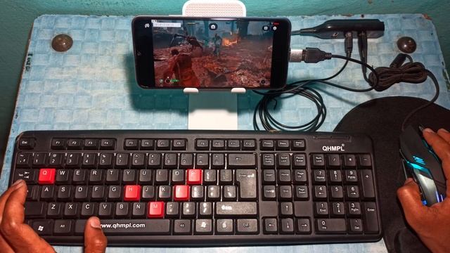 GOD OF WAR Gameplay On Mobile Using Mouse And Keyboard Play Like PC New Video смотреть онлайн