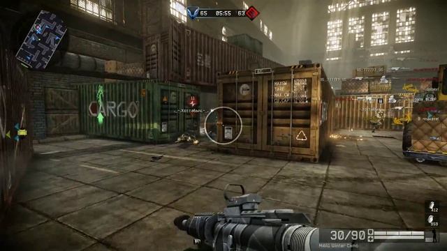 Warface M4A1 Winter Camo full gameplay смотреть онлайн