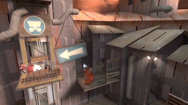 Team Fortress 2 - Rocket Jump fail смотреть онлайн