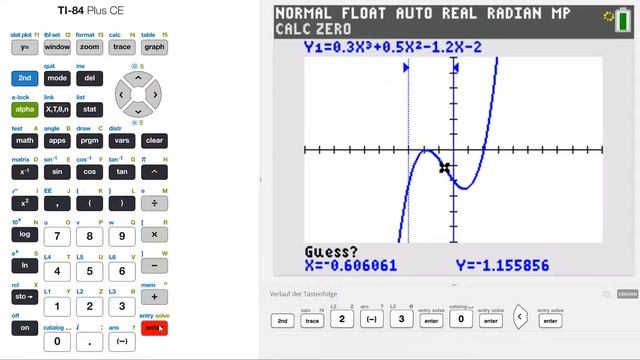 Solve Polynomial Equation - Manual for TI-84 Plus CE Graphing Calculator смотреть онлайн