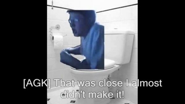 Angry German Kid : Episode VIII: AGK Goes To the Restroom