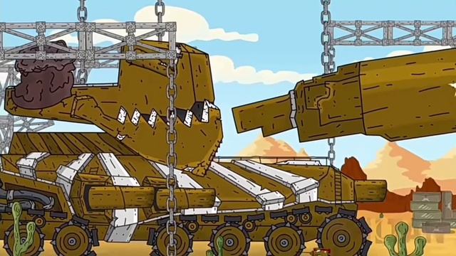 КВ-44 vs гибриды из другого измерения|Новый монстр Фердинан|Реакция на Мультики про танки смотреть онлайн