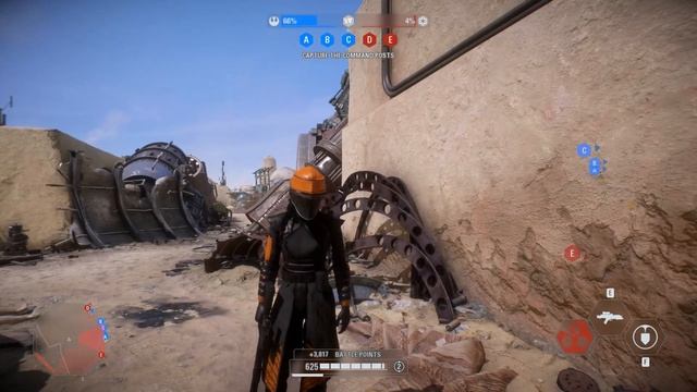 Star Wars Battlefront II - Fennec Shand Mod Gameplay (Book of Boba Fett) смотреть онлайн