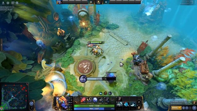 Dota 2 - สอน Trick Tinker Double Shiva Guard เร่งฟาร์ม смотреть онлайн