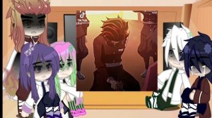 Реакцыя крд, реакцыя  хашира на Танджиро. Hashira react to Kamado Tandziro #реакцыя  #реки #крд