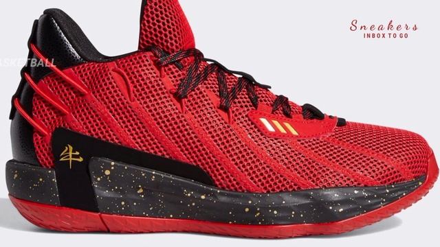 Adidas DAME 7 CNY 2021 DETAILED LOOK + OFFICIAL RELEASE DATE смотреть онлайн