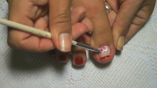 Unhas Decoradas para os Pés Flor Carga Dupla смотреть онлайн