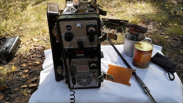 Походная радиостанция в корпусе Р-105м. Радиовылазка 14.