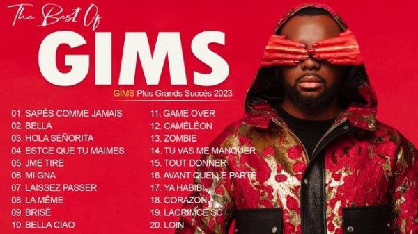 GIMS Plus Grands Succès 2023 - GIMS Greatest Hits Full Album - GIMS Best Of