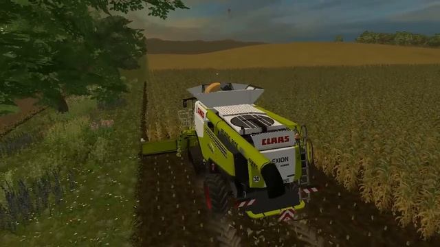 Farming Simulator 15 S8E14 Multiplayer - Kukurydza Na Ziarno | 5 X Class Lexion 770TT смотреть онлайн