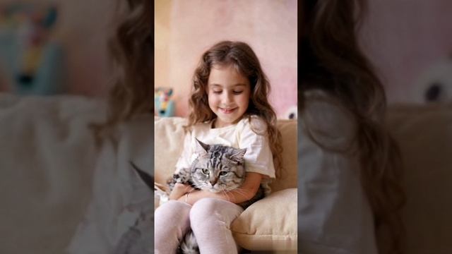 A girl and her pet. смотреть онлайн