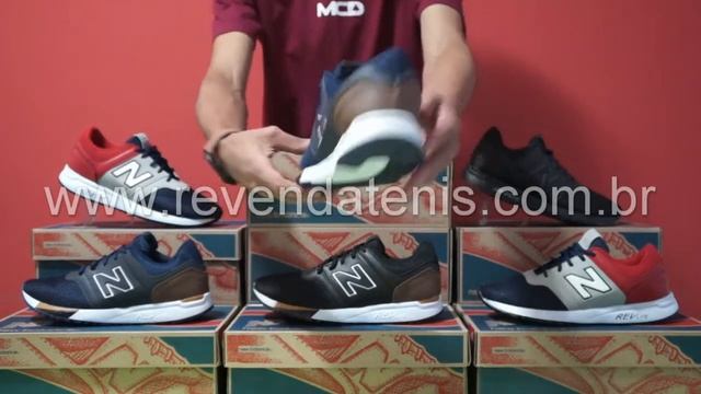 Tenis New Balance 247 Revlite - Revenda Tenis смотреть онлайн