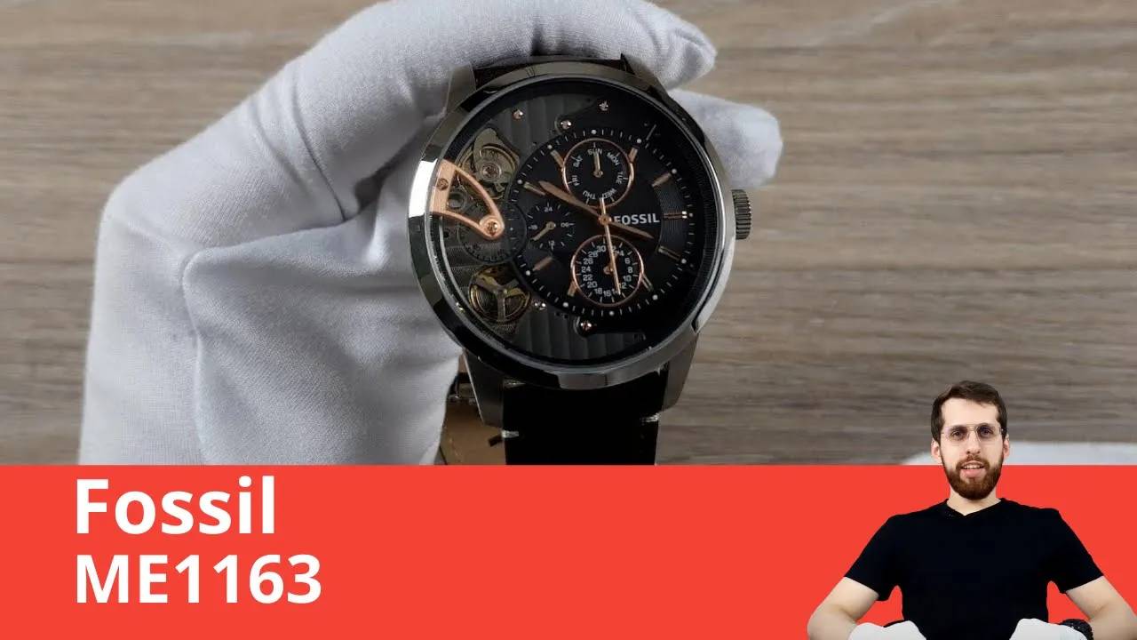 Механика + Кварц под одной крышкой / Fossil ME1163