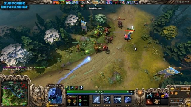 Blitz Lina Gameplay Dota 2 смотреть онлайн