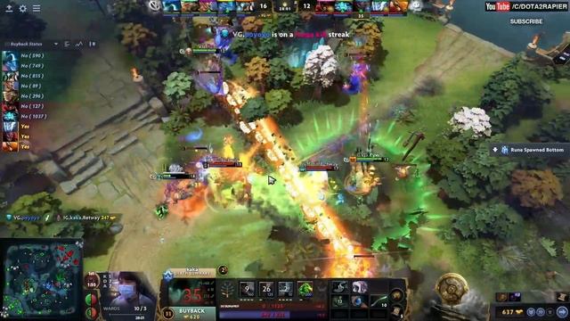 IG sv VG Game 2 - UNBELIEVABLE PLAYS!! TI10 MAIN EVENT DOTA 2 HIGHLIGHTS смотреть онлайн