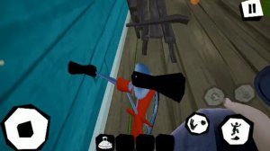 Играем в привет сосед с моей подругой Дашей.