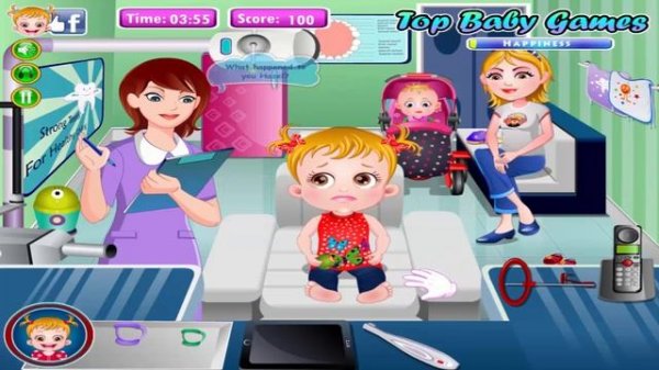 Baby Games | Baby Hazel Gums Treatment | Dentist Hazel Game | Nanny Hazel