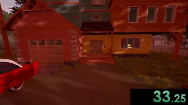 Hello Neighbor Alpha 1 Speedrun Any% 1:00.91 смотреть онлайн