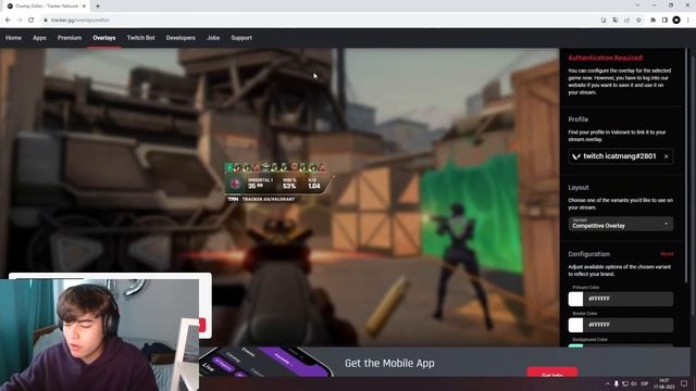 CÓMO COLOCAR OVERLAY VALORANT TRACKER EN OBS  Tutorial rapido