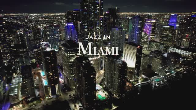 [4K] MIAMI 1 Hour Drone Aerial Jazz Relaxation Film Florida FL USA United States смотреть онлайн