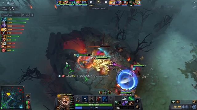 SLAYER Primal Beast TOP LANE Gameplay | Dota 2 Full Game смотреть онлайн