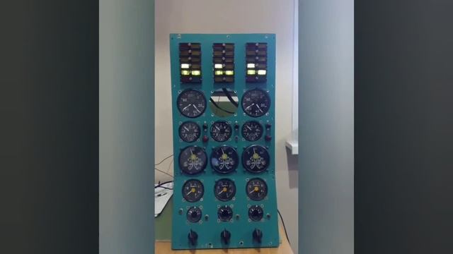 Проверка работы приборов КРД Ту-154М. смотреть онлайн