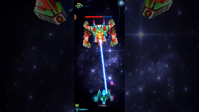 Galaxy Attack Alien Shooter босс 47 — Mage Punk