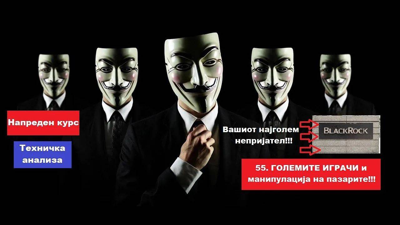 Крипто техничка анализа Напреден курс 55. ГОЛЕМИТЕ ИГРАЧИ и манипулација на пазарите!!!