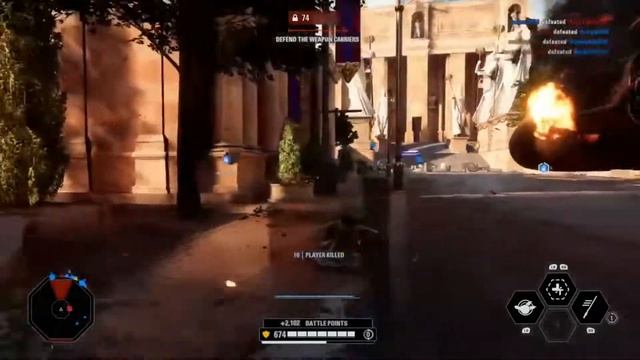 Star Wars battlefront 2: 112 Yoda killstreak on (Naboo) смотреть онлайн