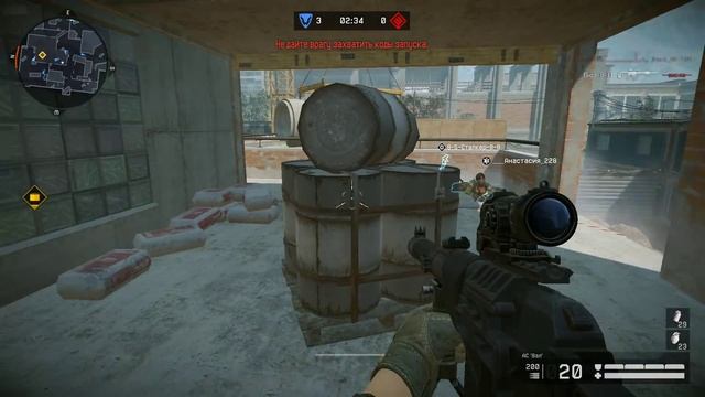Warface | Супер "АС "ВАЛ"" на карте "Стройка". смотреть онлайн