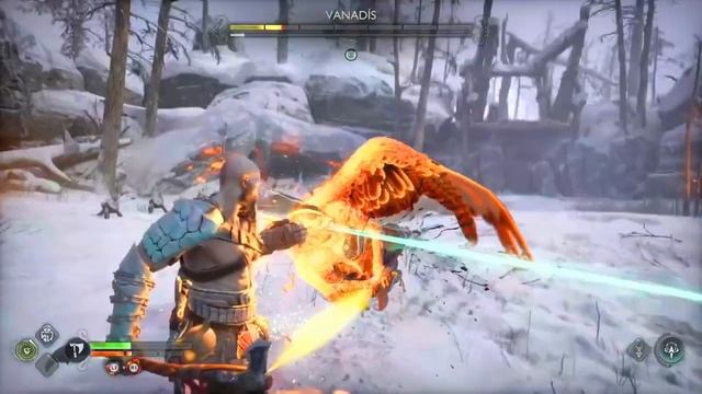 KRATOS VS FREYA MODO VALKIRIA)GOD OF WAR RAGNAROK смотреть онлайн