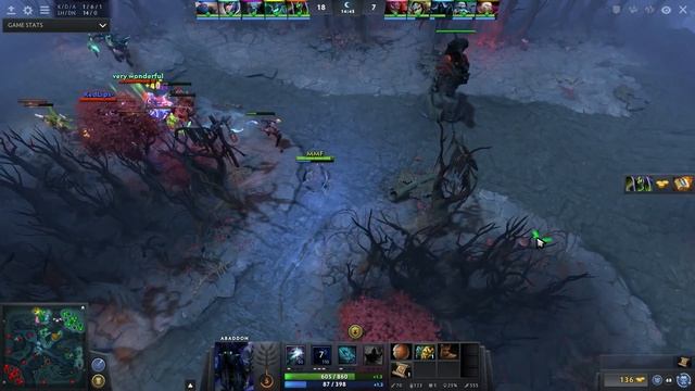 Dota 2 - Abaddon highlights - Game 2878256647 смотреть онлайн