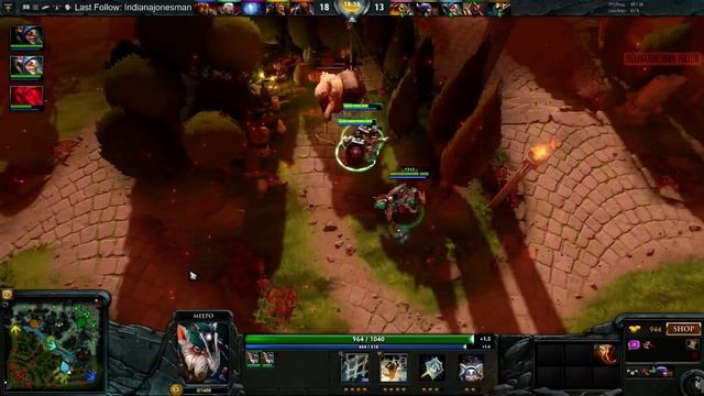 DOTA 2 4000 MMR 4k MEEPO RANKED GAMING смотреть онлайн