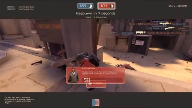 Lets Play TF2: Team Fortress 2 Spy Gameplay! [HD]