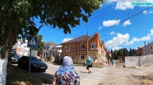 Зарайск. Прогулка по центру Зарайска. Реконструкция Зарайска. Путешествуем с Анжелиной