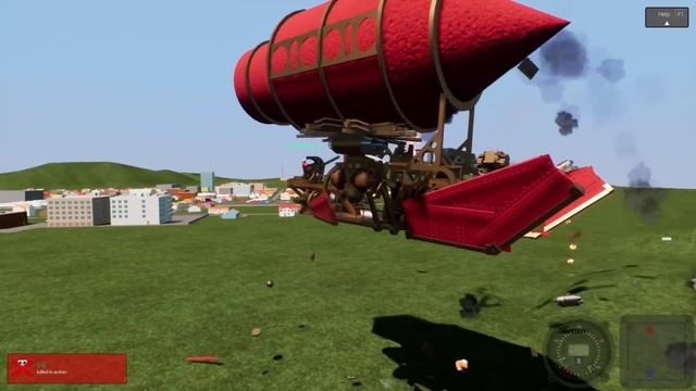 AIRSHIP ATTACKS LEGO CITY! - Brick Rigs Multiplayer Gameplay - Lego Blimp Battle смотреть онлайн