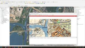 Как привязать растровое изображение в карте Qgis [спин-офф]