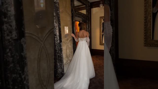 Свадебное платье Плезир из коллекции MUSE от бренда Anna Kuznetcova