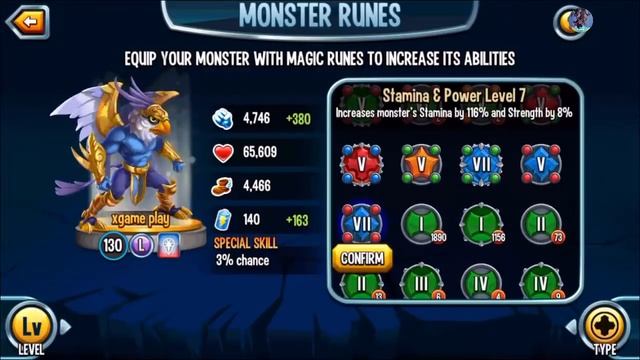 Monster Legends Wildbird level 130 combat review Best Light monster смотреть онлайн