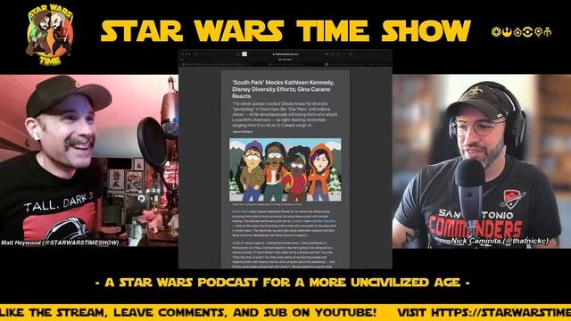 SWTS: Star Wars Outlaws Delay, South Park & Kathleen Kennedy, Plus Looking Ahead To AHSOKA S2 Pt. 2
