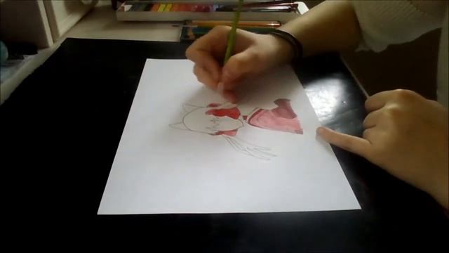 Zakuro Drawing from Otome Youkai Zakuro смотреть онлайн