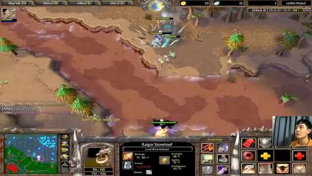 Best Of MobaZ | Dota v6.83d | Vũ điệu vác chày qua núi, nỗi ám ảnh cho team địch của EarthSheaker смотреть онлайн