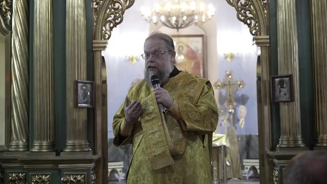 Слово дьякона Дмитрия Майорова. В неделю 21-ю по Пятидесятнице смотреть онлайн