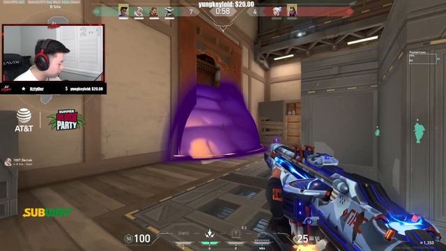 HAVEN MAP! MVP! 100T DERREK PRO SOVA VALORANT GAMEPLAY [Full Match VOD] смотреть онлайн