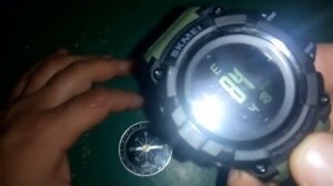 SKMEI 1358, compass calibrate