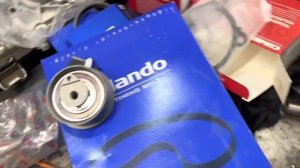 Hyundai Tucson 2.0L ,замена к-т ремня грм+помпа