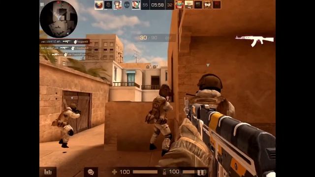 Standoff 2-1 Tap 1 kill Challenge смотреть онлайн