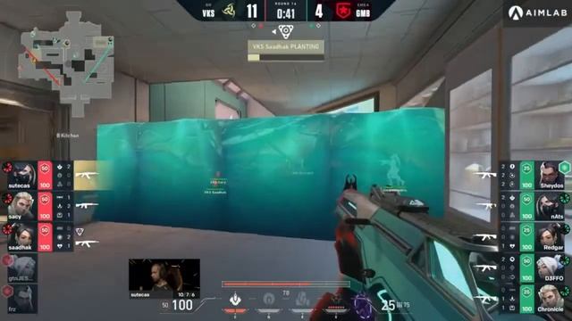 EPIC GAME! Gambit Esports VS Team Vikings Map 3 - Highlights - Champions 2021: Group Stage C смотреть онлайн
